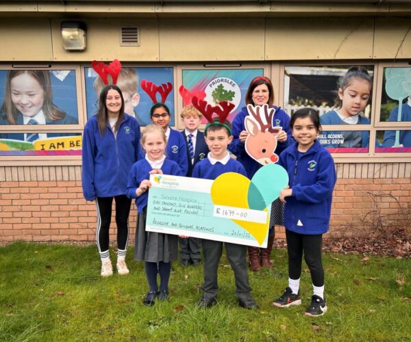 Priorslee Academy Rudolph Relay Cheque Presentation Priorslee Academy Rudolph Relay Cheque Presentation